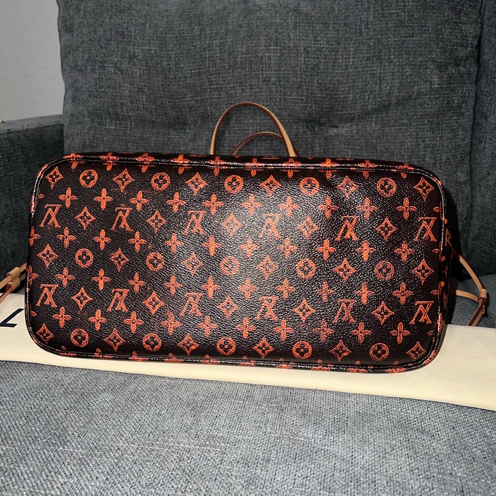 Louis Vuitton RARE Neverfull MM catogram tote bag - Picture 7 of 9